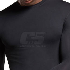 Chemises de compression respirantes pour hommes les plus vendues en stock Chemises de compression pour hommes à bas prix à vendre - Product Image 5