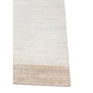 Alfombra de Lana Contorneada Hecha a Mano en Color Marfil - Hwl-261 9x12 Rectangular para Decoración de Sala de Estar, Color Sólido, Técnica de Tejido a Mano, para Adolescentes - Product Image 4