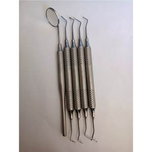 Juego de 5 Espátulas de Resina Compuesta Dental para Reparación y Restauración, Instrumentos Alemanes de Acero Inoxidable - Product Image 5