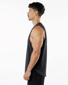 Débardeur décontracté pour homme 2023 à séchage rapide avec bouton à badge, 100 % fibre de bambou, écologique, respirant, pour fitness et sport - Product Image 6