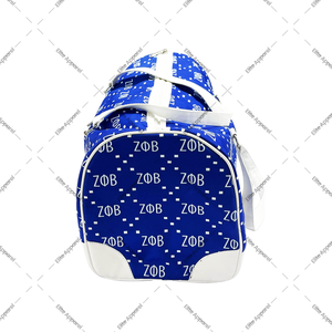 กระเป๋าทรงดัฟเฟิลปักลาย zpb phi Beta กระเป๋าเดินทางสโมสร zpb | กระเป๋ายิมและกระเป๋าวันหยุดสุดสัปดาห์แบบเฉพาะตัวของชาวกรีก - Product Image 4
