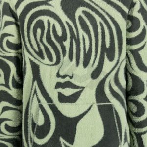 Fabricant de vêtements Streetwear 3D Puff sérigraphié Polyester/Nylon sweat à capuche zippé en mousse personnalisée pour l'hiver - Product Image 4