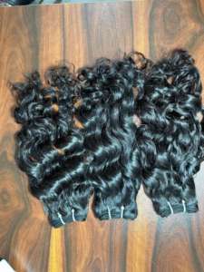 วิกต่อผมมนุษย์ผมหยิกธรรมชาติอินเดีย - Product Image 5