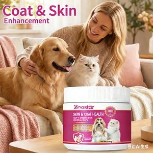 Complément alimentaire pour animaux de compagnie pour chats et chiens, friandises moelleuses pour la santé de la peau avec huile de poisson, oméga 3, 6 et 9 - Product Image 3