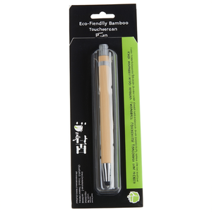 Penna Touch Screen Ecologica in Bambù, Gadget Promozionale per Interazione su Schermi - Product Image 2