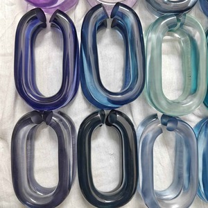 Eslabones de Cadena de Resina para Decoración del Hogar, con Alta Transparencia y Múltiples Opciones de Color para Decoración de Paredes Modernas - Product Image 6