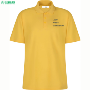 T-shirt décontracté pour homme en polyester/coton à manches courtes, coupe classique, écologique, respirant, séchage rapide, idéal pour le fitness - Product Image 5