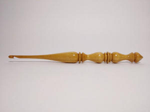 Ganchos de ganchillo de madera hechos a medida en color madera natural hechos en tamaños desde 3 mm en adelante hechos con madera multicapa para reventa - Product Image 3