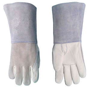 Vente en gros de gants de soudage professionnels Gants de soudage en cuir anticoupure Gants de soudage de sécurité au travail - Product Image 2