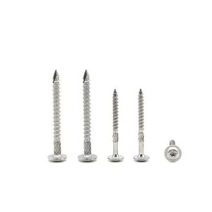 #15 x 3" Construction Lag Screw ss316 T-30 Torx/Star Drive Heavy Duty Stainless Steel Lag Screw for timber