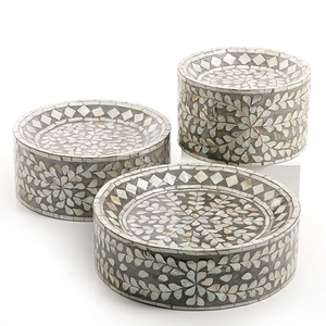 Set de 3 soportes de mopa de chocolate para decoración de regalos, set de mopa madre de perla, Ramadán y Eid, superventas - Product Image 2