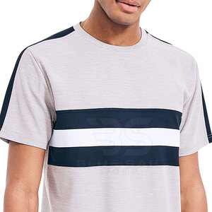 T-shirt en coton de haute qualité personnalisé pour hommes, t-shirt vierge lourd surdimensionné, impression de t-shirts pour hommes - Product Image 3