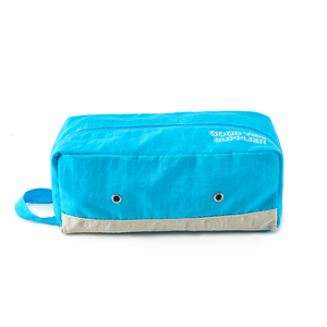 Sac à chaussures en nylon avec fermeture éclair, durable, résistant à l'eau, écologique et portable pour le rangement des chaussures - Product Image 1