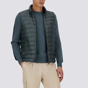 Gilet coupe-vent léger de luxe pour homme de haute qualité, sans manches, chaud, avec caractéristiques de gilet et de veste sans manches - Product Image 3