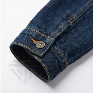 Veste en jean pour homme, nouvelle collection, en coton, pour l'extérieur, couleur unie, streetwear, pour le printemps, prix abordable, vêtement d'extérieur tendance - Product Image 6