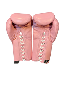 Gants de boxe en cuir de vachette de haute qualité, personnalisables, rembourrage EVA 4 couches, fermeture à lacets pour les arts martiaux - Product Image 4
