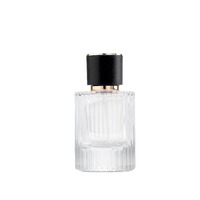Botol Parfum Kaca Mewah Kosong 30ml Botol Semprot Kaca dengan Kemasan Kotak dan Sablon