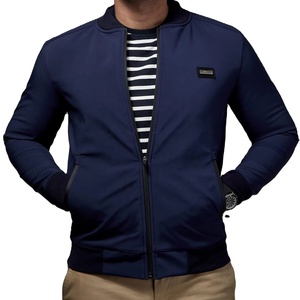 Casual Coat Zipper Pocket Stand Collar Big Size <b>Jacket</b> <b>Men</b> Fashion <b>Long</b> Sleeve <b>Jackets</b> customized - Product Image 1