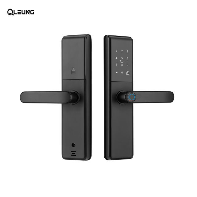Factory Price Tuya TTlock APP Control Intelligent Fingerprint Key Card Passcode Smart Home Door Lock