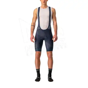 Latest Style Custom Private Label Bike Team Bib Short Men Padded Cycling Road Shorts Wholesale Price Bibs For Sale