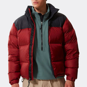 Wholesale Custom Made Logo Printed and Sublimation Latest Design Winter Zipper <b>Men</b> Puffer <b>Jacket</b> for <b>Men</b> - Product Image 4