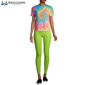 Leggings Deportivos para Mujer, Pantalones de Yoga con Elasticidad en 4 Direcciones, Cintura Alta, Gruesos, Transpirables, Hasta la Rodilla, Marca Raccoon Sports - Product Image 2