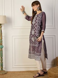 Kurtis en coton de qualité supérieure pour les tenues de travail quotidiennes, confortables, respirants, disponibles en qualité et prix d'exportation - Product Image 3