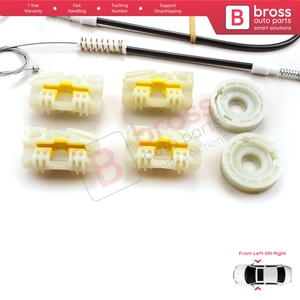 ชุดซ่อมมอเตอร์กระจกไฟฟ้า BWR836+BWR837 สำหรับประตูหน้ารถยนต์ Land Freelander MK1 L314 LN ปี 1997-2006 แบบ 3/5 ประตู รุ่น LR006372 พร้อมอุปกรณ์เสริม - Product Image 4