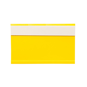 Supporto per Etichette MEGA, autoadesivo, 63 x 100mm, Giallo, 50 pz / Confezione.- HES460-100/4 - Product Image 3