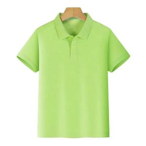 Chemises polo pour enfants de qualité supérieure en polyester/coton, design décontracté personnalisé, colorées, populaires pour les enfants, fabriquées en tissu tricoté 180g - Product Image 5
