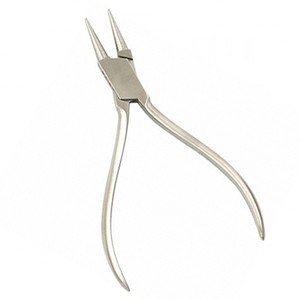 Pince à bec pour bijoutiers en acier inoxydable avec poignée en PVC jaune, service OEM, pour réparation de bijoux – Offre spéciale - Product Image 4