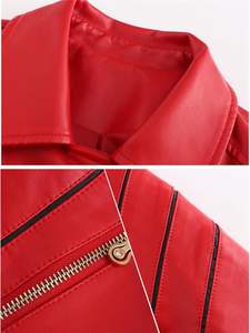 Chaqueta de Cuero de Invierno con Diseño de Logotipo Personalizado para Motociclistas, Transpirable, Impermeable, Cortavientos y Protectora - Product Image 3