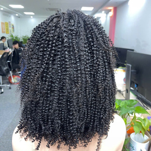Cheveux Humains Remy Vietnamiens Bruts Bouclés Crépus de Haute Qualité, Tissage Fait Main, Double Tissage à la Machine, Grade Supérieur, Cheveux Bruts du Vietnam, 100g, Tout Inclus - Product Image 1