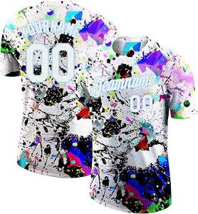 2025 Camiseta de béisbol personalizada para hombre, uniforme deportivo atlético de poliéster sublimado del proveedor OEM, ropa de equipo impresa en todo el mundo - Product Image 4