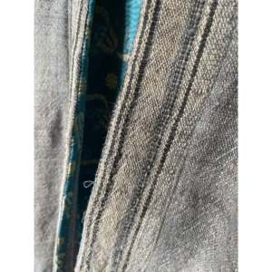 Veste en laine Desi brodée à la main, bleu frais, style Kutch, élégante, avec broderie complexe - Product Image 5