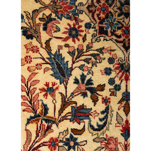 Aalam Gold Hand Knotted <b>Wool</b> Rugs High Quality Floral and Classic Style for Home for Living Room Bedroom or Hallway-Pae-6431 - Product Image 3