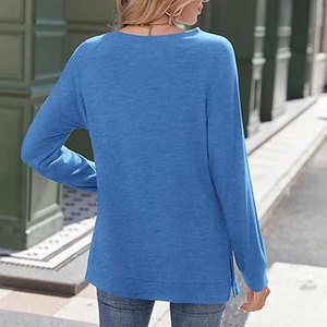 Collection été, t-shirt femme taille adulte, couleur unie, vente en gros, coton doux, coupe classique, t-shirts femme, service OEM, personnalisé - Product Image 4