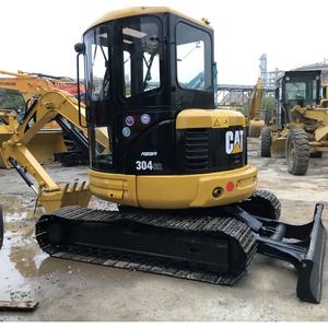 รถขุดมือสอง Caterpillar Cat304CR สภาพดี ขนาดเล็ก 22 ตัน พร้อมมอเตอร์ เครื่องยนต์ เกียร์ ปั๊มไฮดรอลิก สำหรับตรวจสอบผ่านวิดีโอ ขาย - Product Image 5