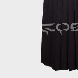 Men's Custom 100% Acrylic Scotland Kilt with Leather <b>Apron</b> Fashion Utility Wear Manufactured in Pakistan - Product Image 4