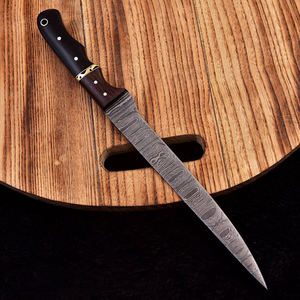 NOUVELLE COLLECTION COUTEAU DE CHEF EN ACIER DAMAS FAIT MAIN COUTEAU DE CUISINE COUTEAU À DÉSOSSER AVEC MANCHE EN BOIS POUR USAGE QUOTIDIEN - Product Image 6