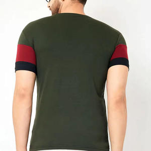 Wholesale 100% Cotton Fabric Reasonable Rate O Neck <b>Collar</b> Half Sleeve Custom Made logo Men Fashionable <b>t</b> <b>Shirt</b> - Product Image 2