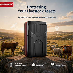 Guptomes S8-P 15000mAh Localizzatore GPS 4G LTE per Bestiame, Impermeabile IP68, Dispositivo di Tracciamento per Bovini e Ovini Senza Canone Mensile - Product Image 4