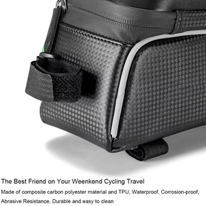 Ultimate Waterproof Cycling Motorcycle Phone Mount System - Multi-Function Bike Frame <strong>Bag</strong> with Air Cushion Tech for <strong>Smartphones</strong> - Product Image 4