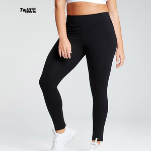 Legging de sport Twill Sports TS-1311 en coton et fibre de bambou, respirant, sans couture, taille haute, pour femme, idéal pour l'entraînement et la gym, collection 2026 - Product Image 3