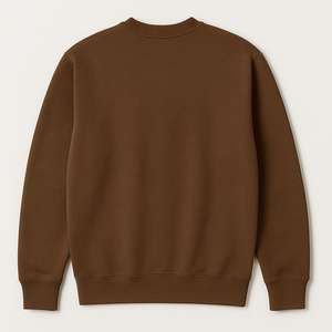 Sweat oversize à épaules tombantes Couleurs personnalisées Brodé Hiver Unisexe Streetwear Pull Coton doux Poids lourd - Product Image 2