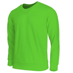 Ropa de hombre Cuello redondo Sudaderas atléticas en blanco Logotipo personalizado Algodón Poliéster Jersey Sudadera - Product Image 1