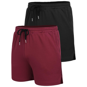 Shorts pour hommes de haute qualité, taille élastique unie, écologiques, imperméables, respirants, vêtements de plage, sport, course à pied, service OEM - Product Image 5