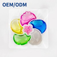6 in 1 Deterjen Bubuk dan Gel Ramah Lingkungan untuk Pakaian, Dalam Bentuk Pod, Tersedia
