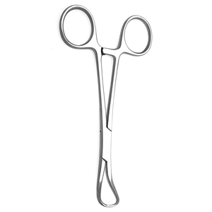 Pinces à serviettes manuelles allemandes en acier inoxydable de 5.25 pouces de meilleure qualité finition Dall pour Instruments vétérinaires pour Backhaus - Product Image 5