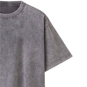 Camisetas de Hombre 2026 con Lavado Ácido, Manga Corta, Casuales, 100% Algodón, Secado Rápido, Transpirables, Ecológicas, Logotipo Personalizado al por Mayor - Product Image 6